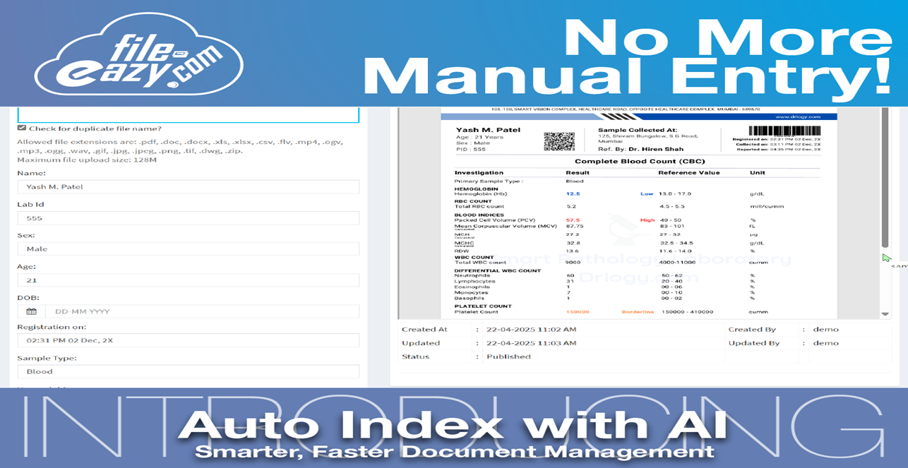 Auto Index With AI